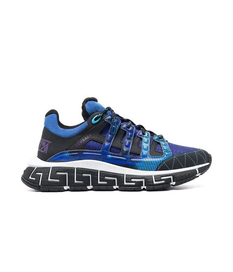 versace trigeca|versace trigreca sneakers blue.